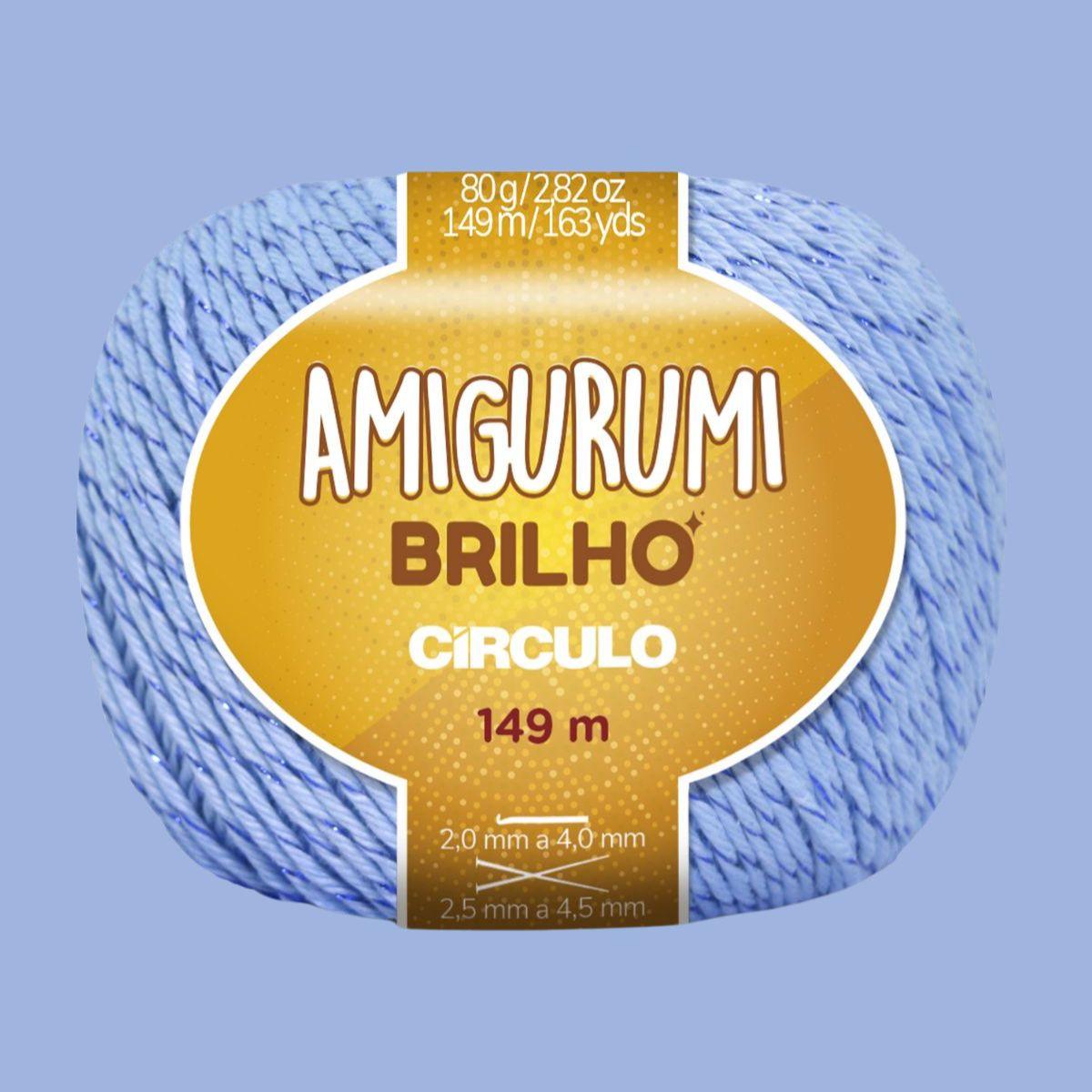 Fio Amigurumi Círculo 80g com 149m - Palácio da Arte