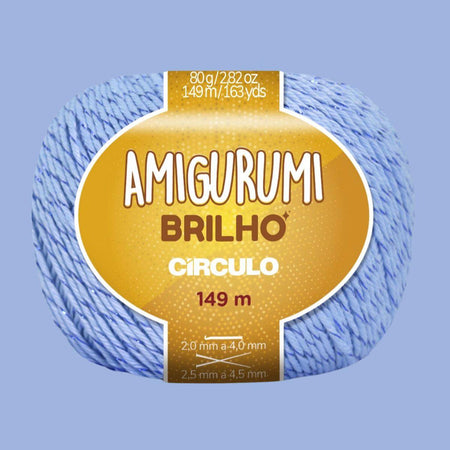 Fio Amigurumi Círculo 80g com 149m - Palácio da Arte