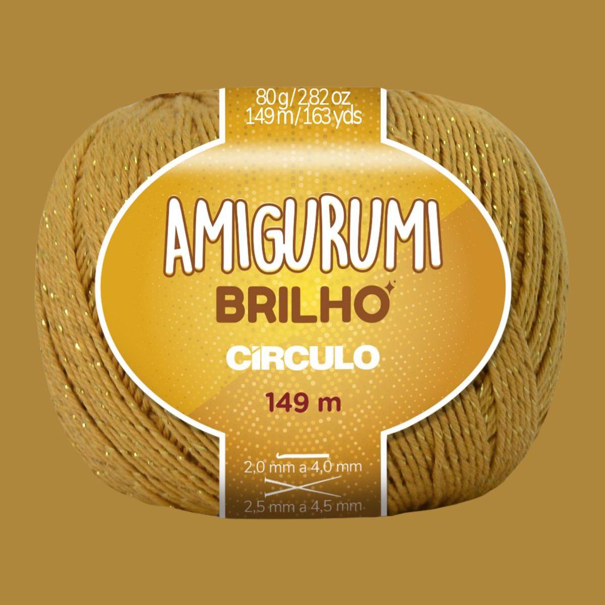 Fio Amigurumi Círculo 80g com 149m - Palácio da Arte