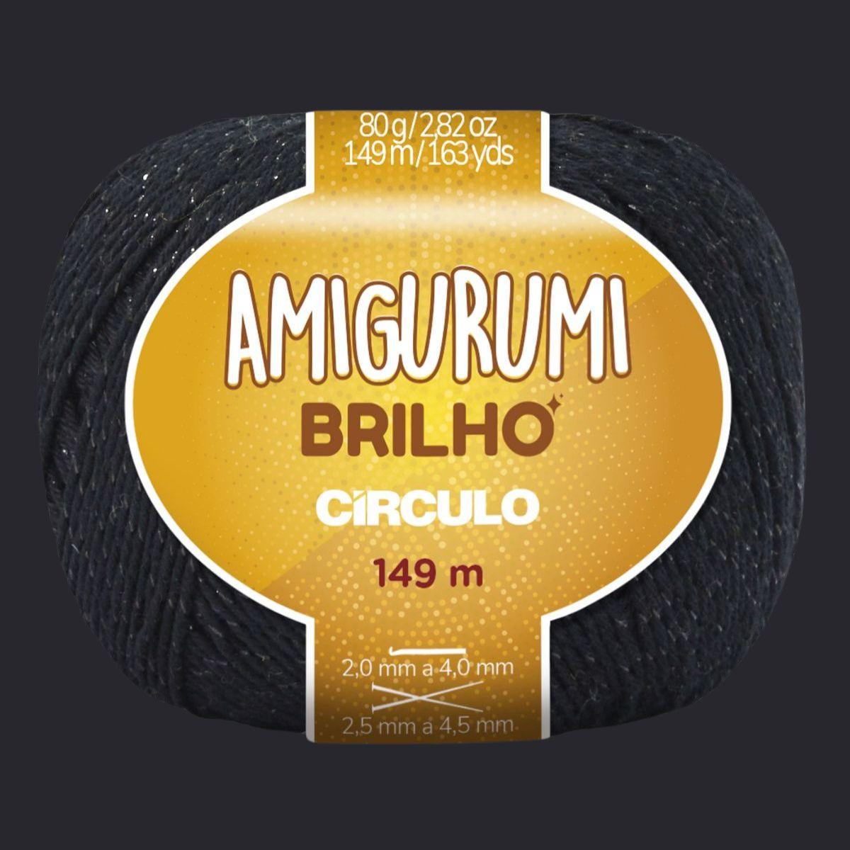 Fio Amigurumi Círculo 80g com 149m - Palácio da Arte