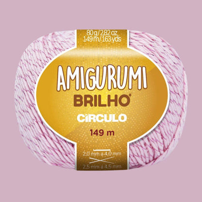 Fio Amigurumi Círculo 80g com 149m - Palácio da Arte