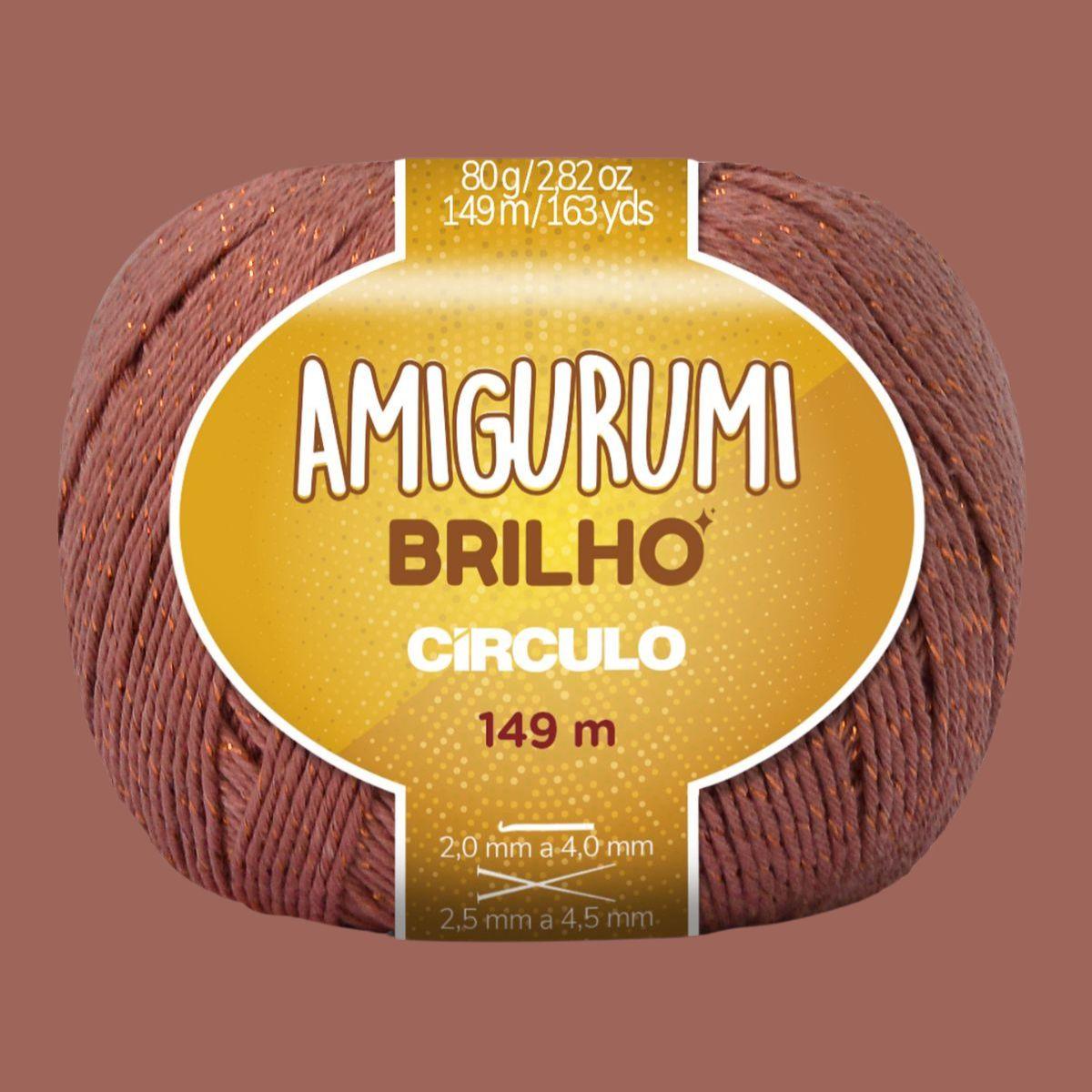 Fio Amigurumi Círculo 80g com 149m - Palácio da Arte