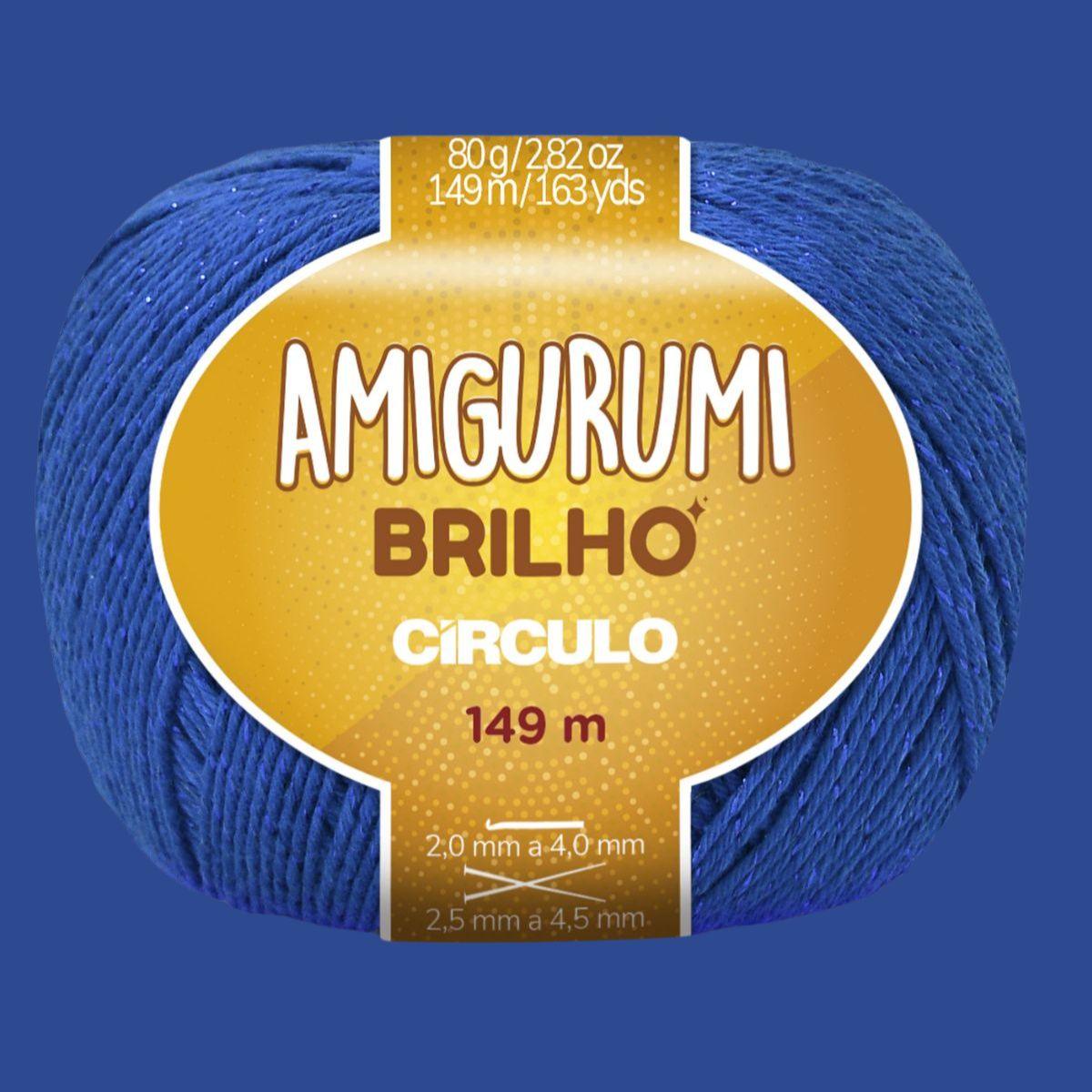 Fio Amigurumi Círculo 80g com 149m - Palácio da Arte