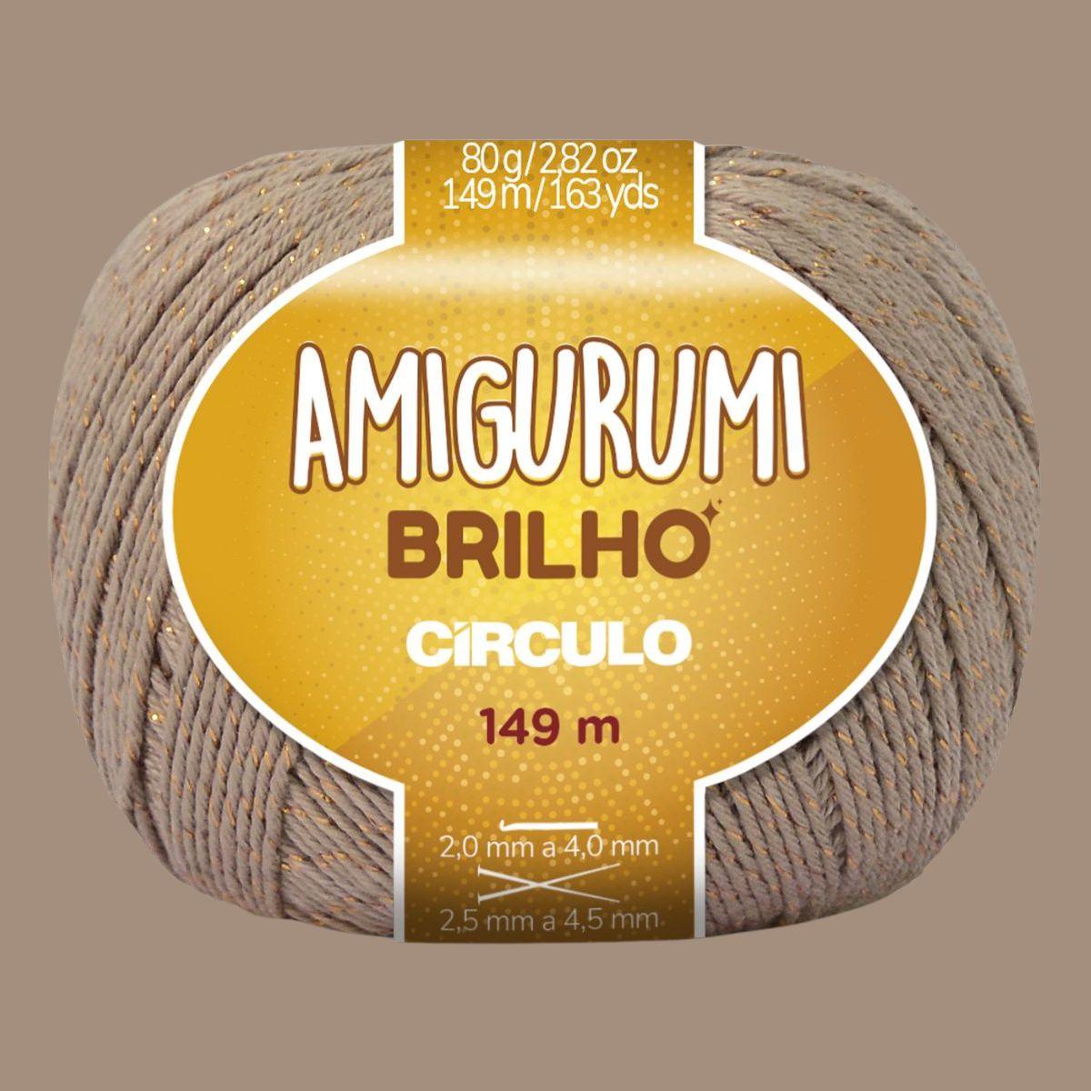 Fio Amigurumi Círculo 80g com 149m - Palácio da Arte