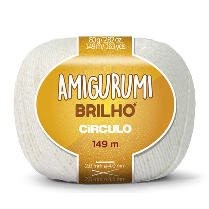 Fio Amigurumi Círculo 80g com 149m - Palácio da Arte