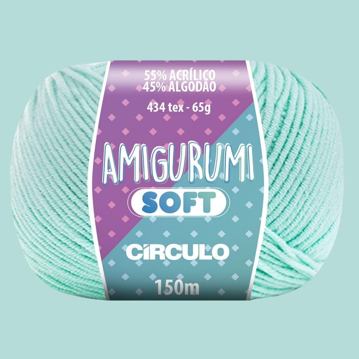 Fio Amigurumi Círculo Soft 65g com 150m - Palácio da Arte