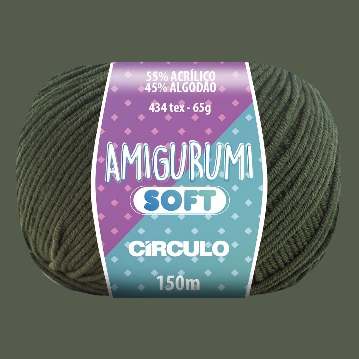 Fio Amigurumi Círculo Soft 65g com 150m - Palácio da Arte
