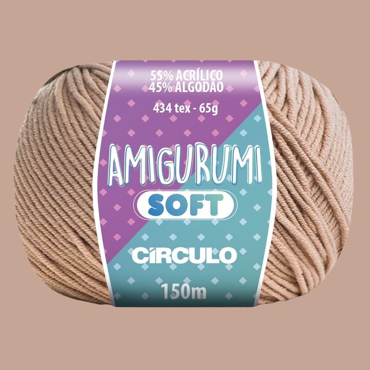 Fio Amigurumi Círculo Soft 65g com 150m - Palácio da Arte