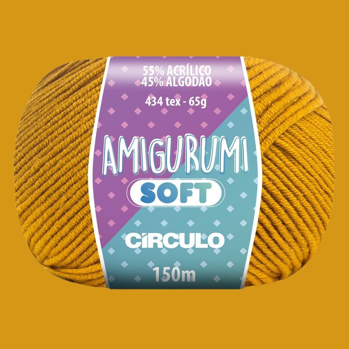 Fio Amigurumi Círculo Soft 65g com 150m - Palácio da Arte