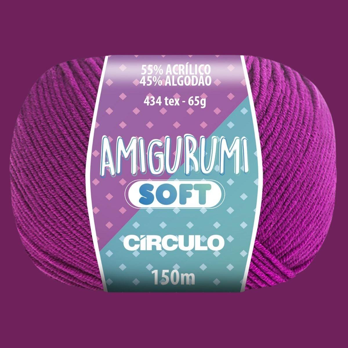 Fio Amigurumi Círculo Soft 65g com 150m - Palácio da Arte