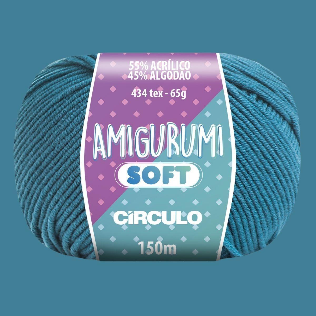 Fio Amigurumi Círculo Soft 65g com 150m - Palácio da Arte