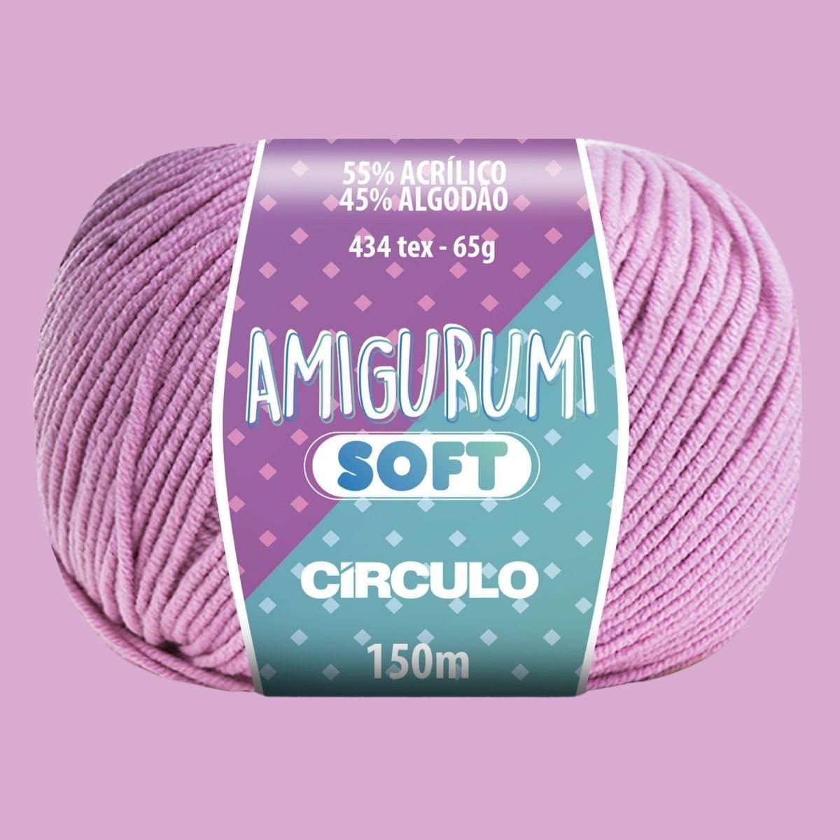 Fio Amigurumi Círculo Soft 65g com 150m - Palácio da Arte