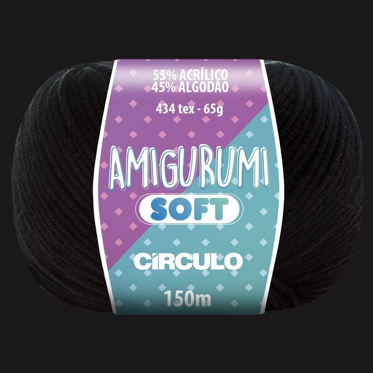 Fio Amigurumi Círculo Soft 65g com 150m - Palácio da Arte