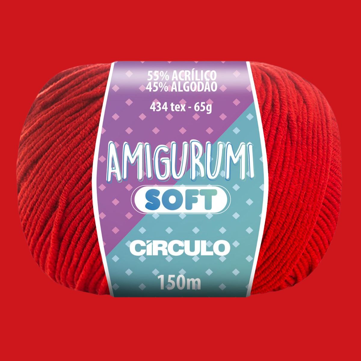 Fio Amigurumi Círculo Soft 65g com 150m - Palácio da Arte