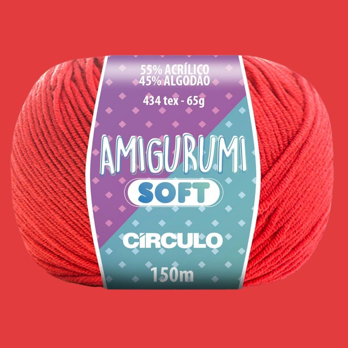 Fio Amigurumi Círculo Soft 65g com 150m - Palácio da Arte