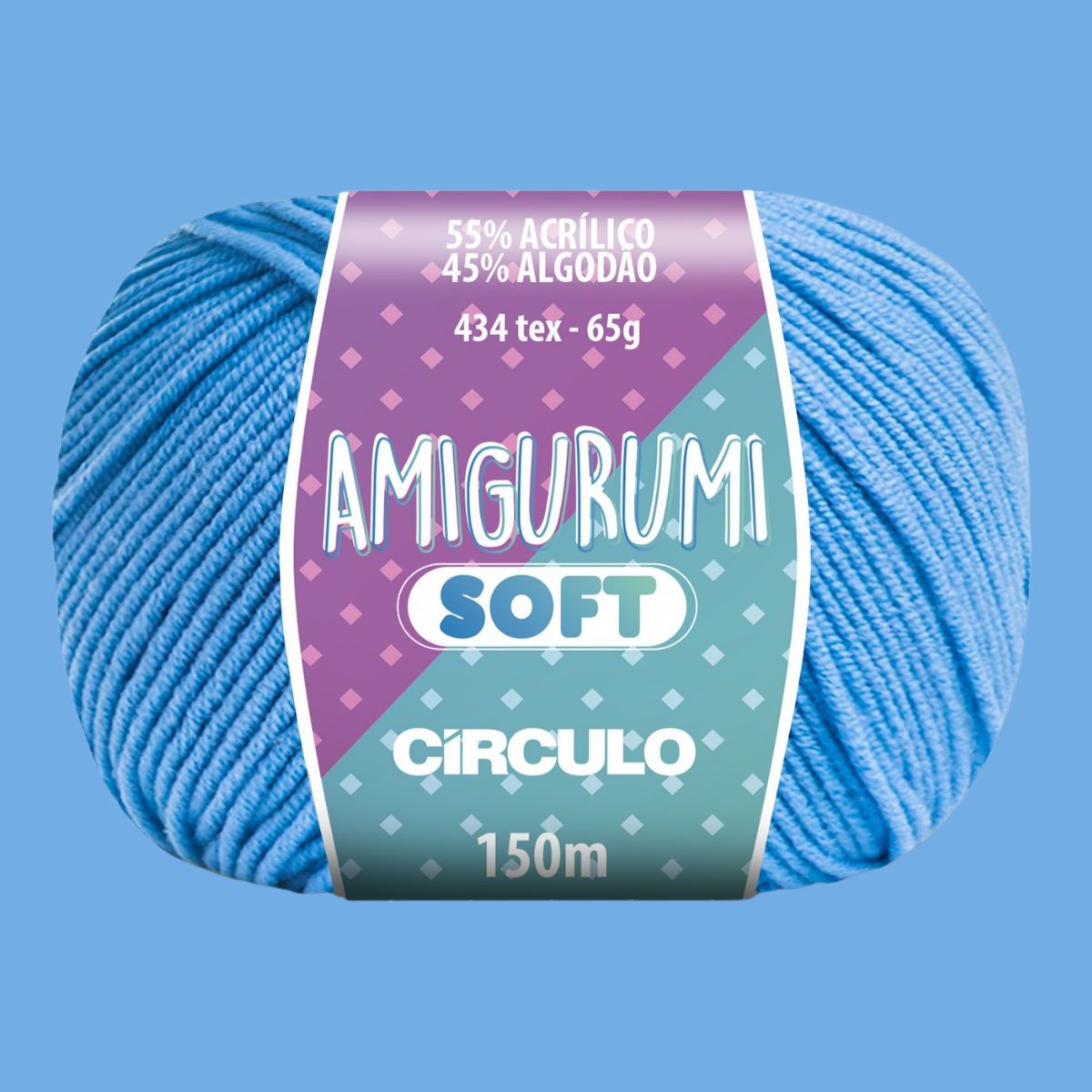 Fio Amigurumi Círculo Soft 65g com 150m - Palácio da Arte