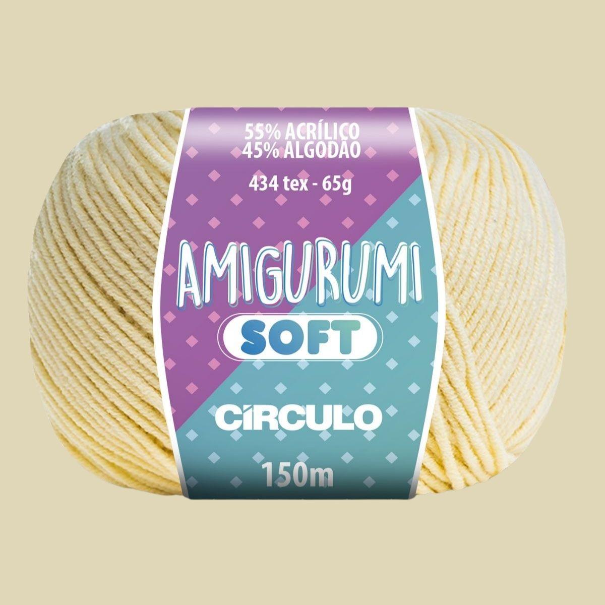 Fio Amigurumi Círculo Soft 65g com 150m - Palácio da Arte