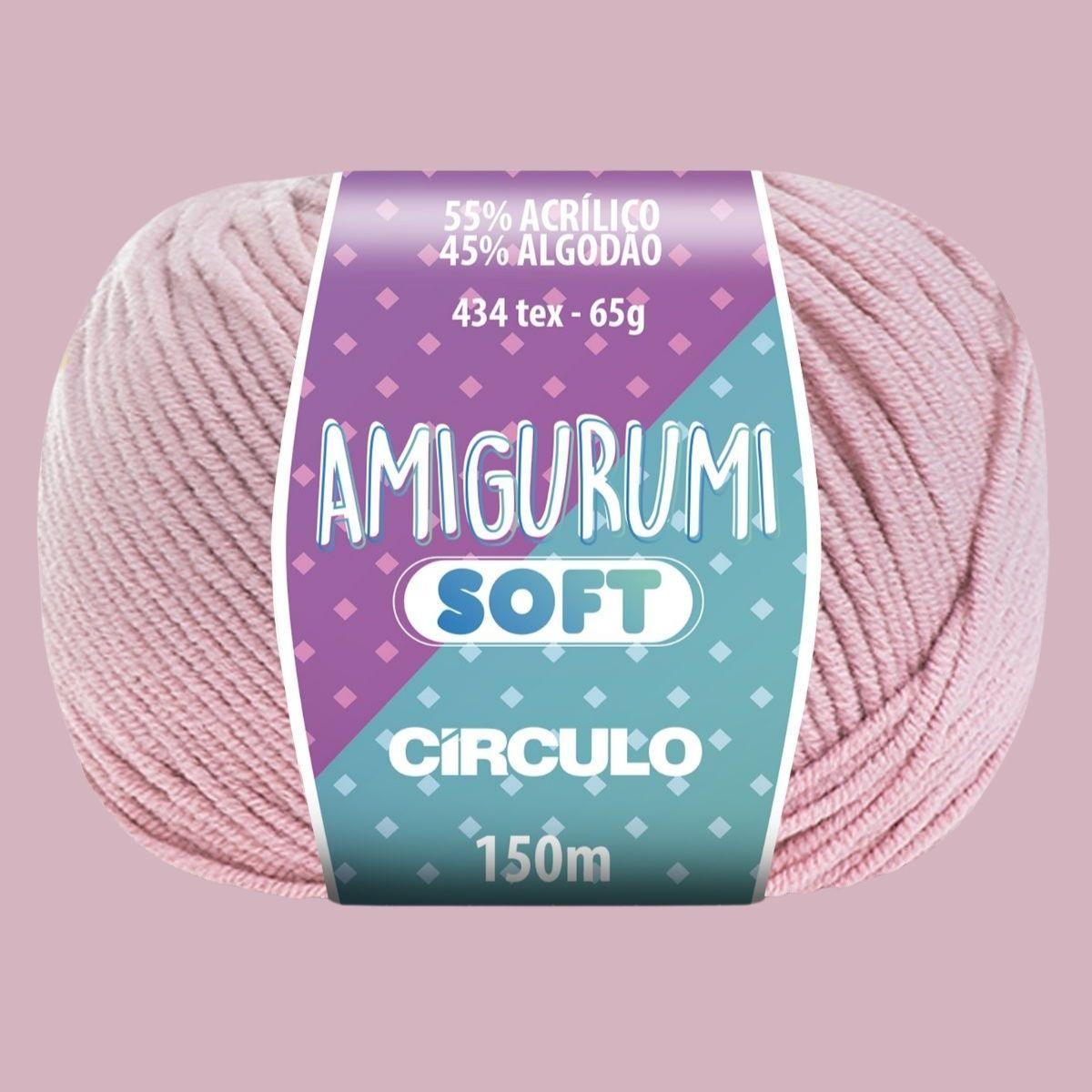 Fio Amigurumi Círculo Soft 65g com 150m - Palácio da Arte