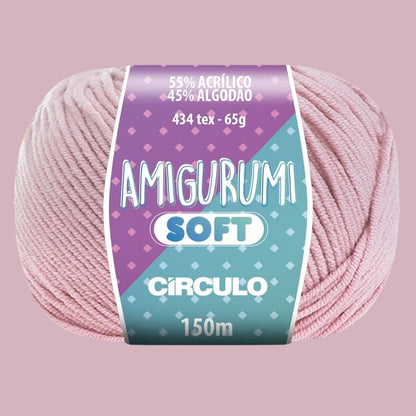 Fio Amigurumi Círculo Soft 65g com 150m - Palácio da Arte