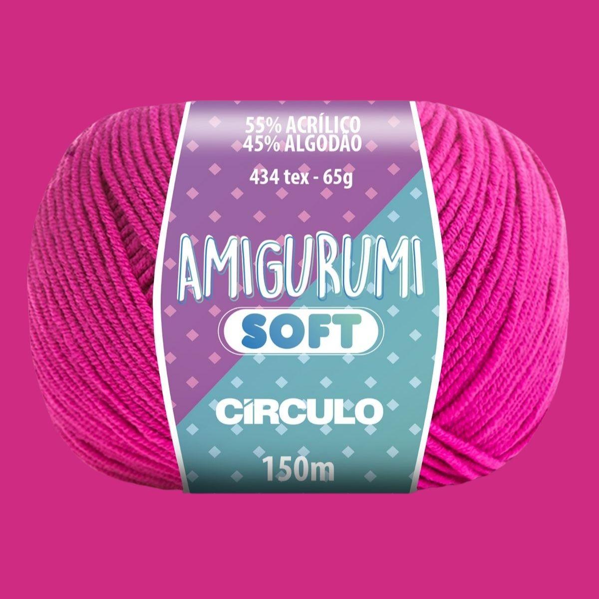 Fio Amigurumi Círculo Soft 65g com 150m - Palácio da Arte