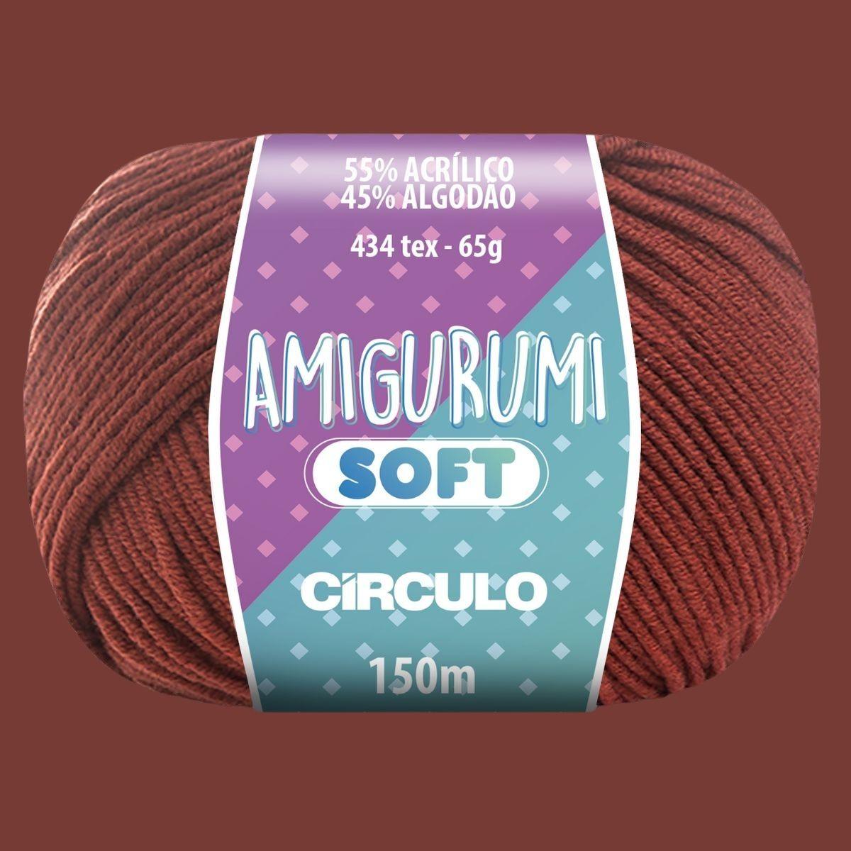 Fio Amigurumi Círculo Soft 65g com 150m - Palácio da Arte