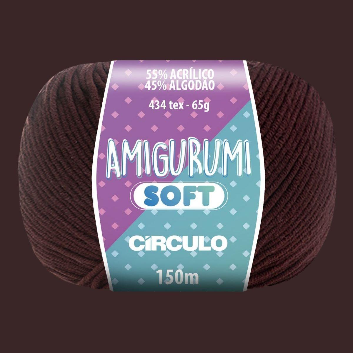 Fio Amigurumi Círculo Soft 65g com 150m - Palácio da Arte