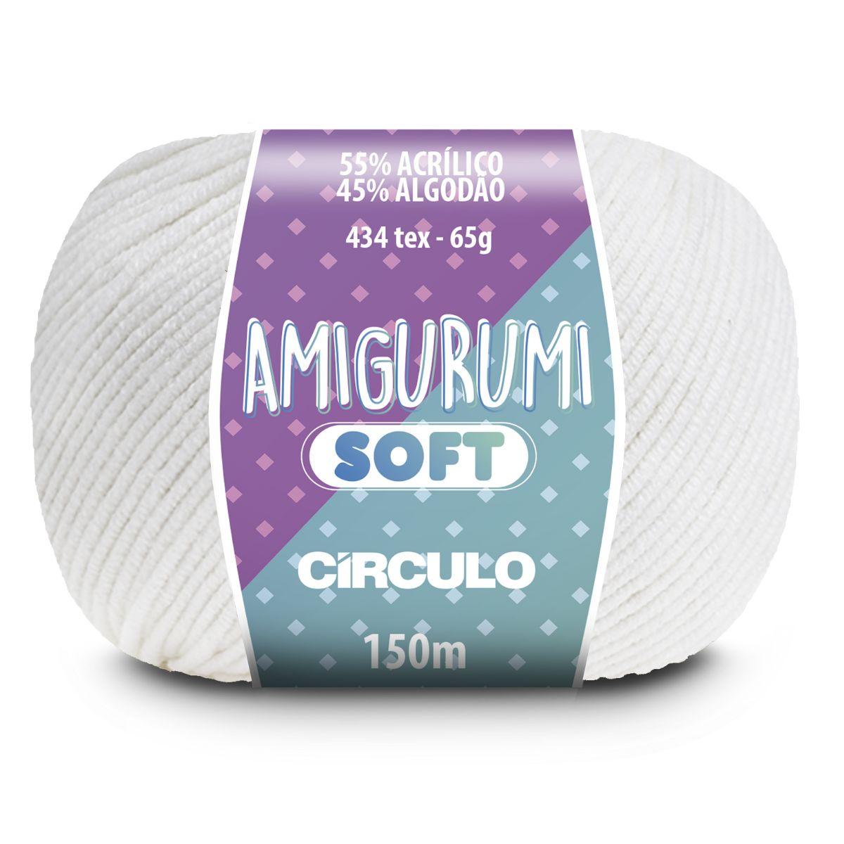 Fio Amigurumi Círculo Soft 65g com 150m - Palácio da Arte