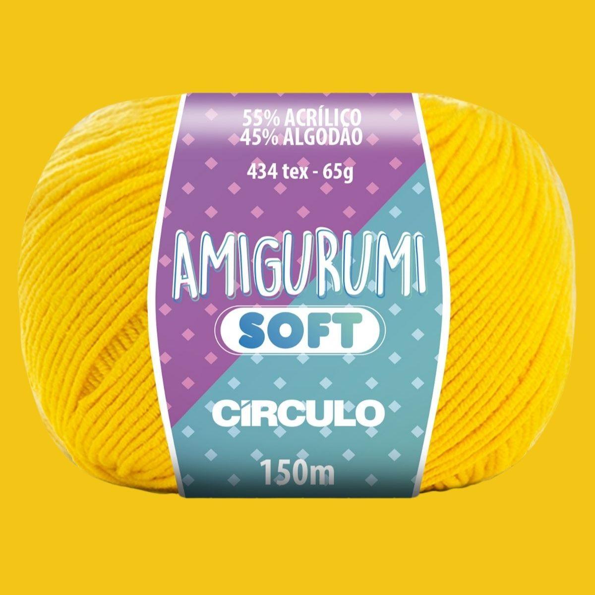 Fio Amigurumi Círculo Soft 65g com 150m - Palácio da Arte
