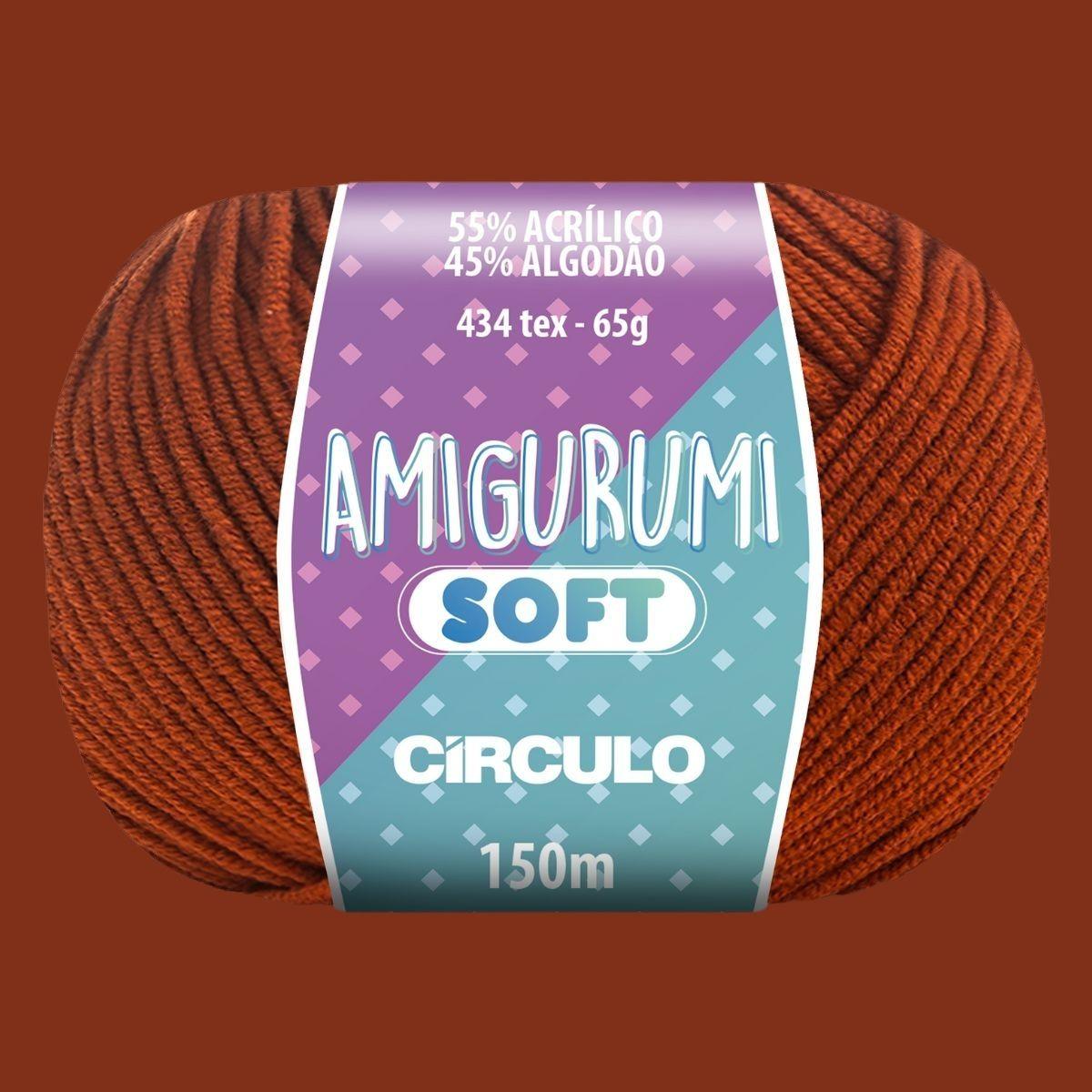 Fio Amigurumi Círculo Soft 65g com 150m - Palácio da Arte