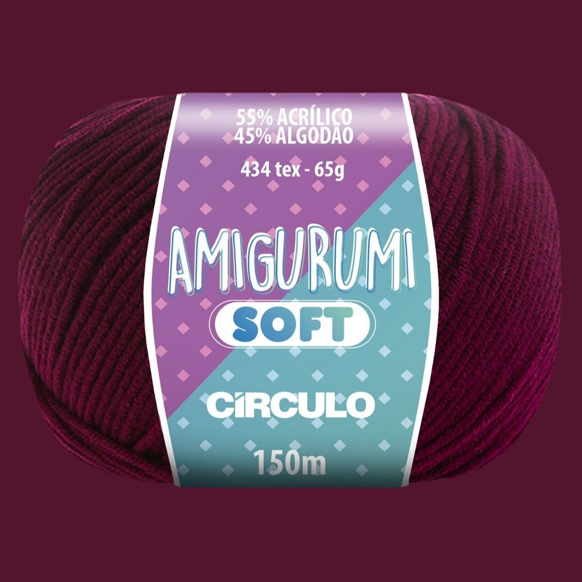 Fio Amigurumi Círculo Soft 65g com 150m - Palácio da Arte