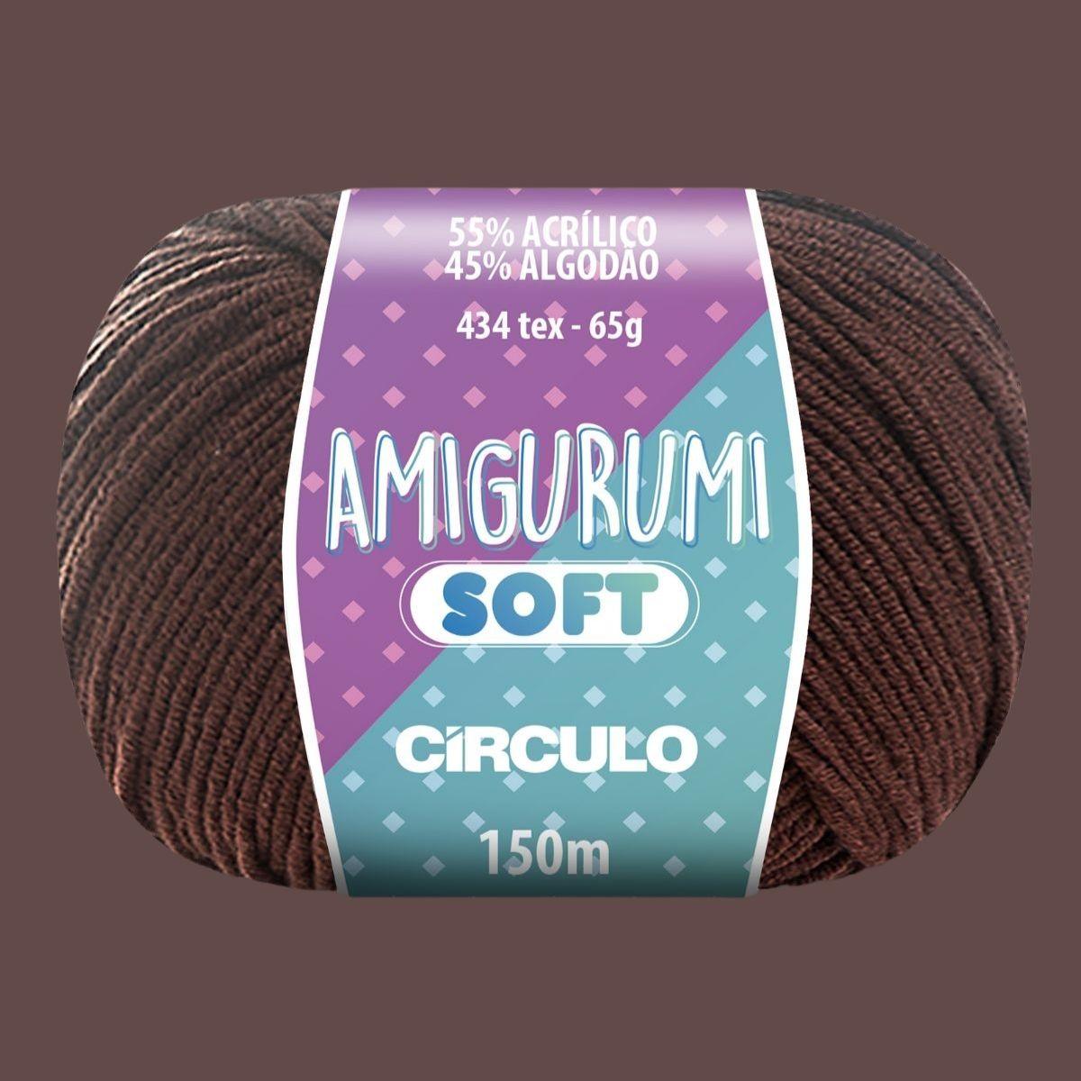 Fio Amigurumi Círculo Soft 65g com 150m - Palácio da Arte