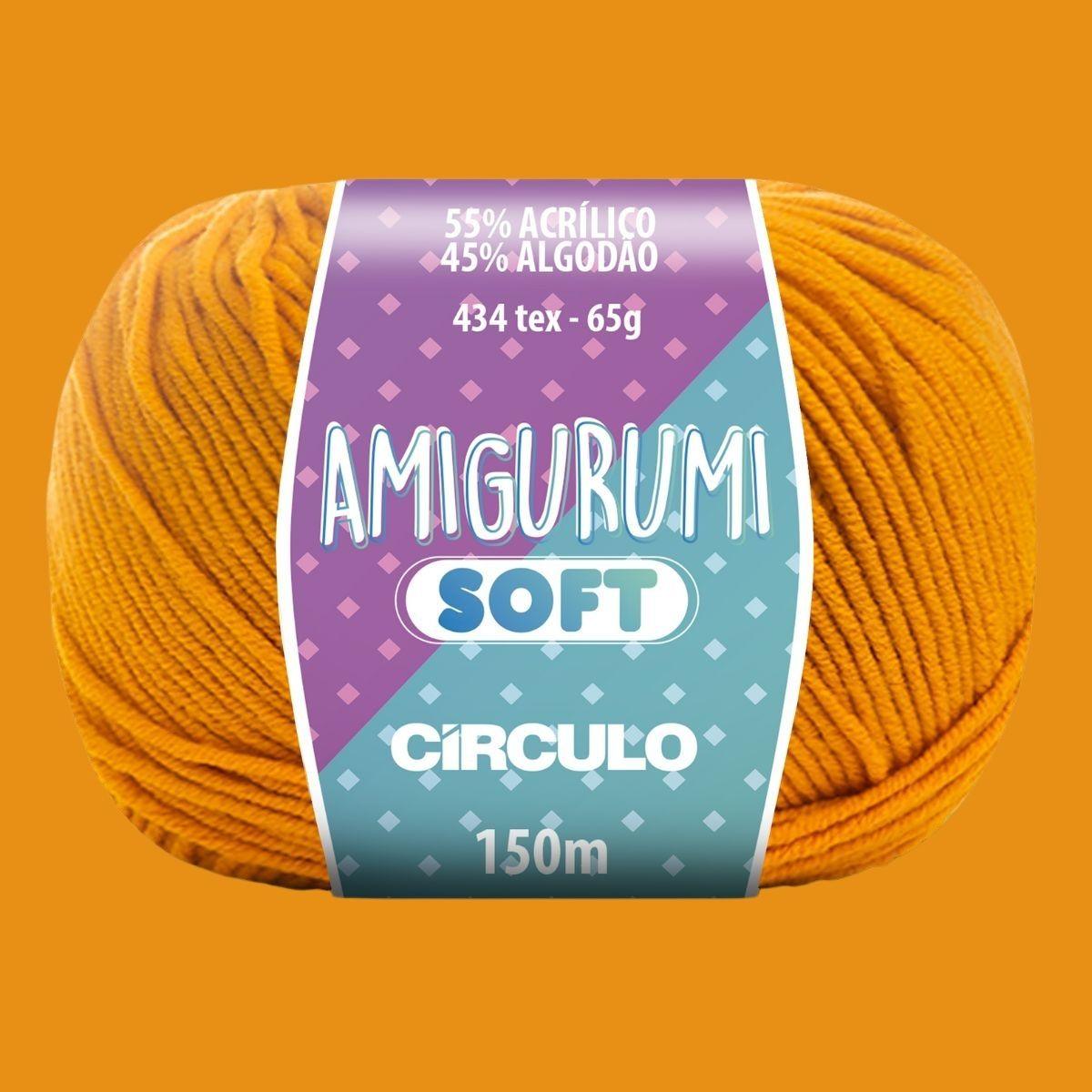 Fio Amigurumi Círculo Soft 65g com 150m - Palácio da Arte