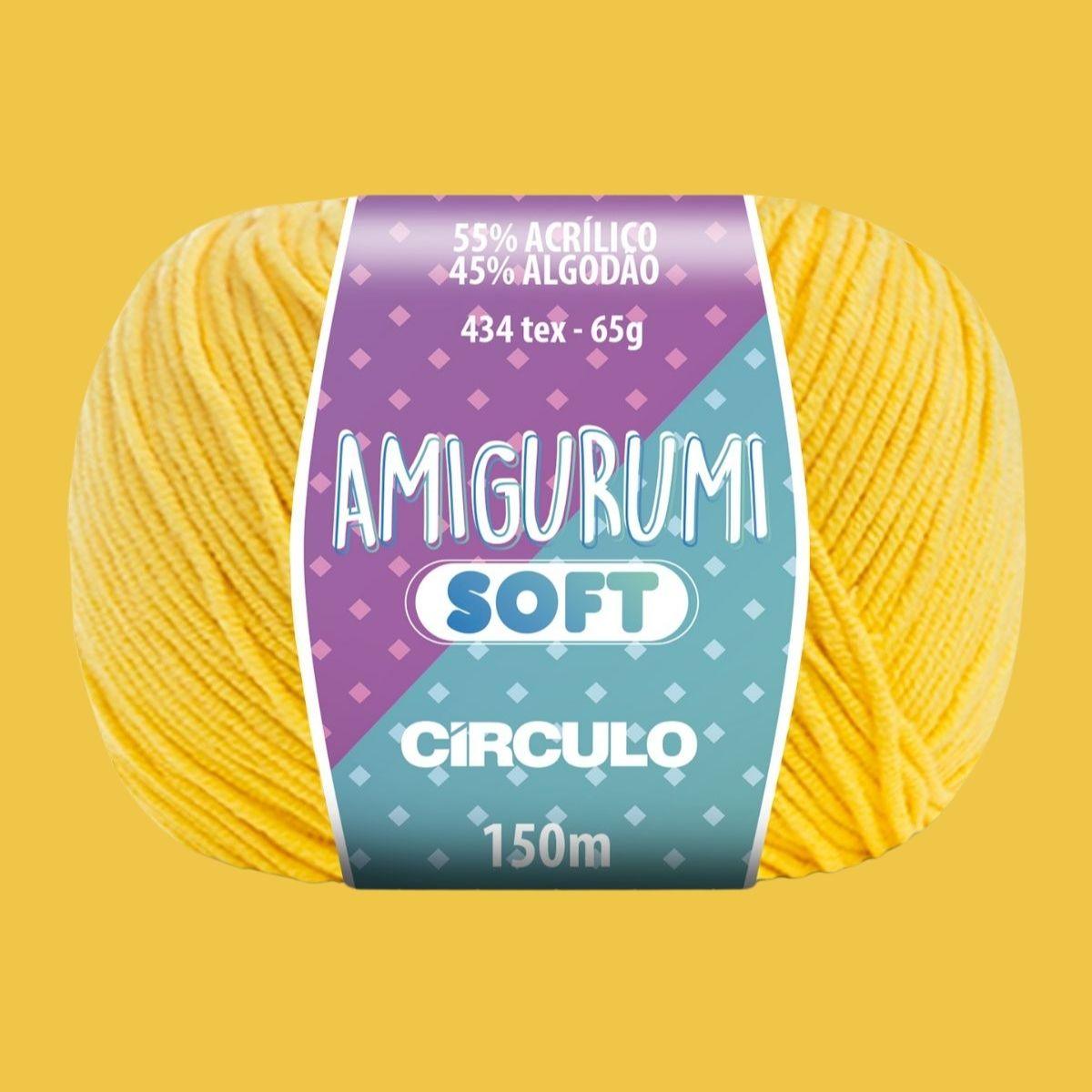 Fio Amigurumi Círculo Soft 65g com 150m - Palácio da Arte