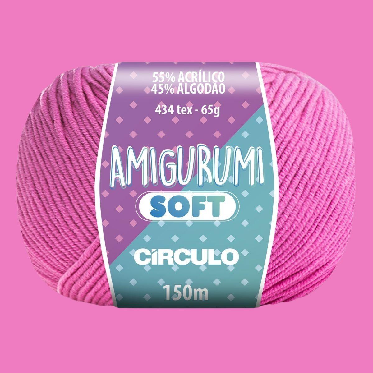 Fio Amigurumi Círculo Soft 65g com 150m - Palácio da Arte