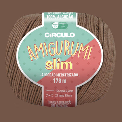 Fio Amigurumi Slim Círculo com 178m e 70g - Palácio da Arte