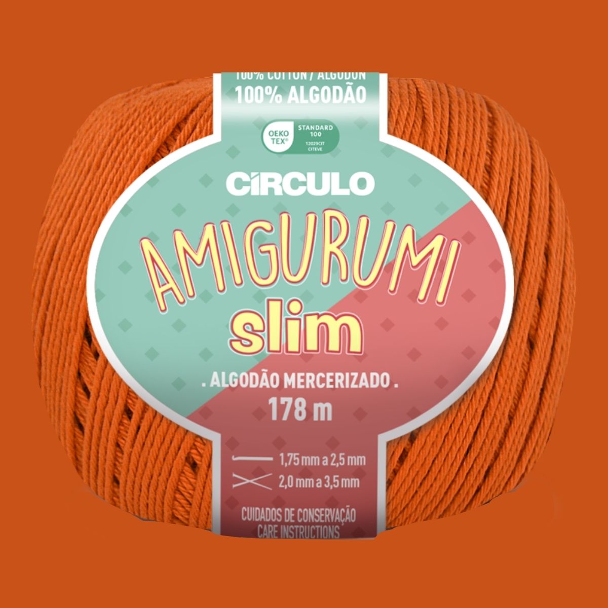 Fio Amigurumi Slim Círculo com 178m e 70g - Palácio da Arte