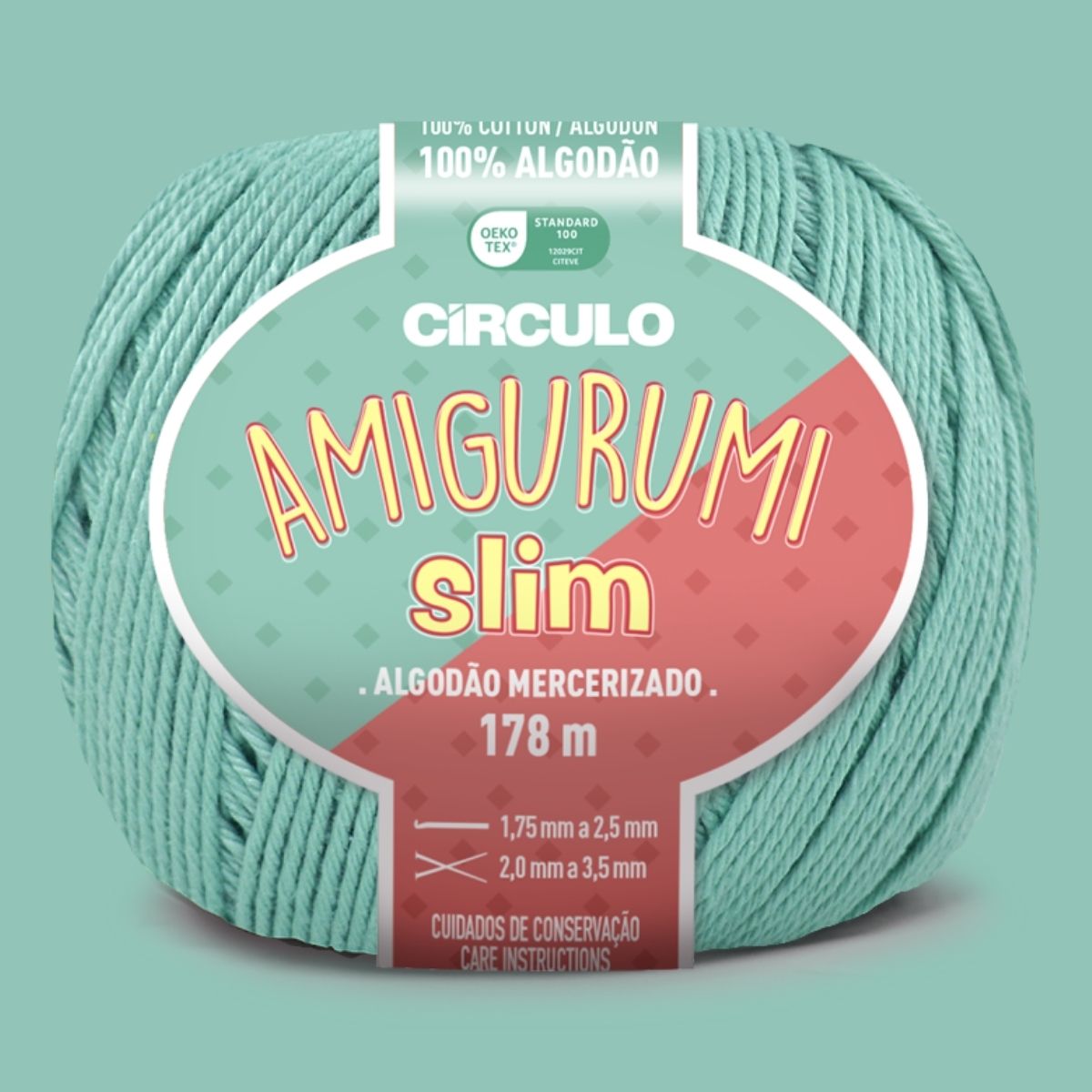 Fio Amigurumi Slim Círculo com 178m e 70g - Palácio da Arte