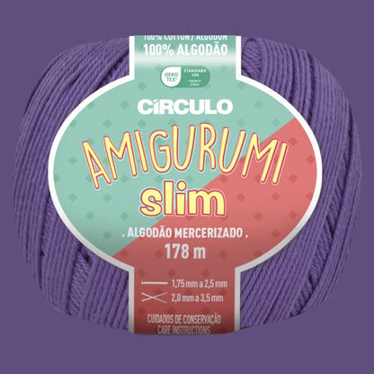 Fio Amigurumi Slim Círculo com 178m e 70g - Palácio da Arte