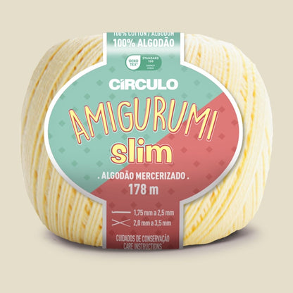 Fio Amigurumi Slim Círculo com 178m e 70g - Palácio da Arte