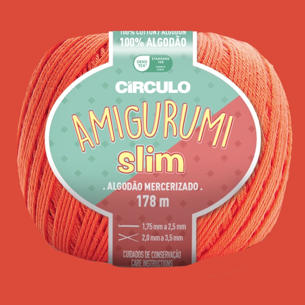 Fio Amigurumi Slim Círculo com 178m e 70g - Palácio da Arte