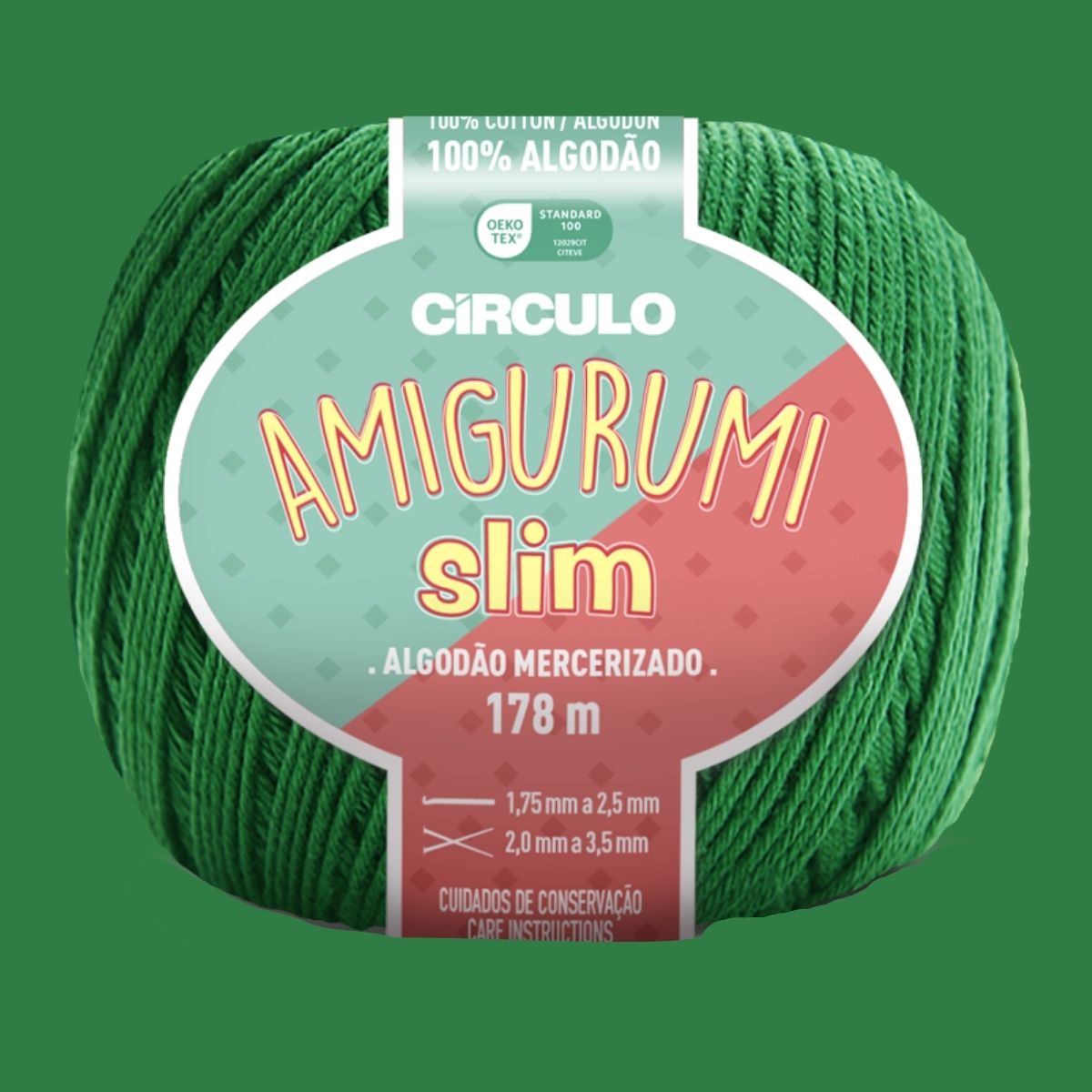 Fio Amigurumi Slim Círculo com 178m e 70g - Palácio da Arte