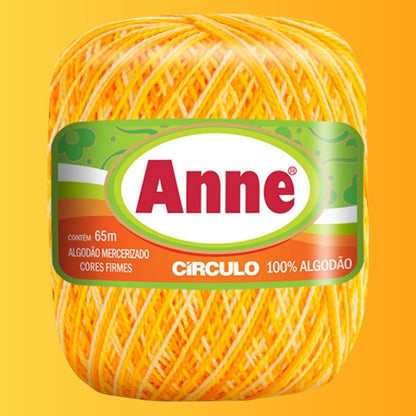 Fio Anne Círculo Mesclado 19g com 65m - Palácio da Arte