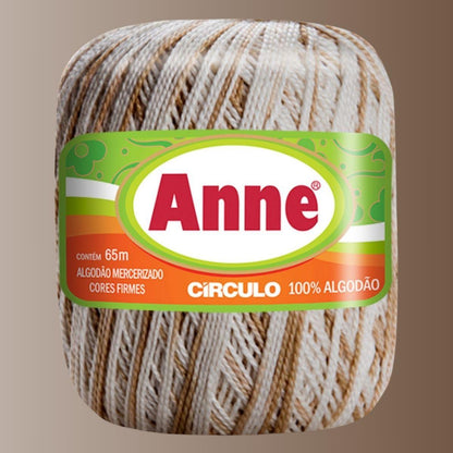 Fio Anne Círculo Mesclado 19g com 65m - Palácio da Arte