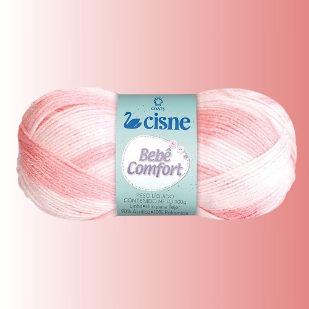 Fio Bebê Comfort Cisne 100g com 330 metros - Palácio da Arte