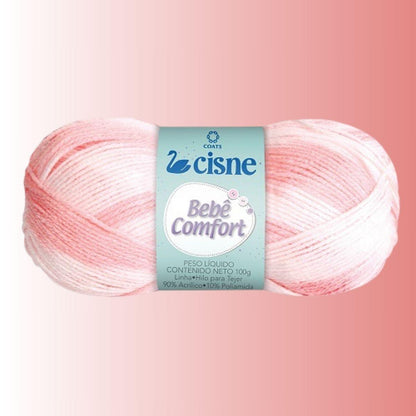 Fio Bebê Comfort Cisne 100g com 330 metros - Palácio da Arte