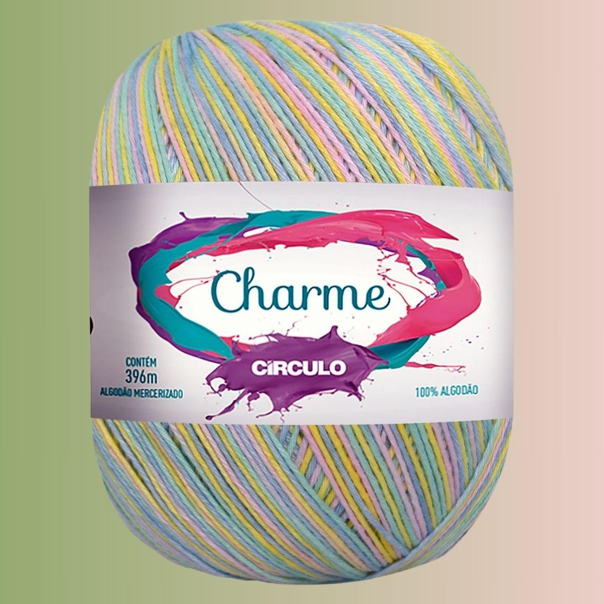 Fio Charme Círculo 150g com 396m - Palácio da Arte