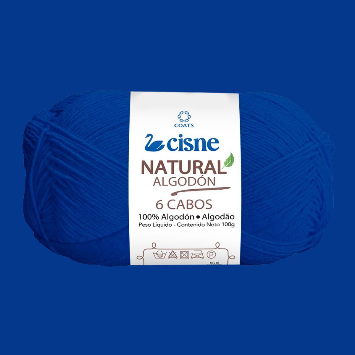 Fio Cisne Natural Algodón 6 Cabos 100g com 215 metros - Palácio da Arte