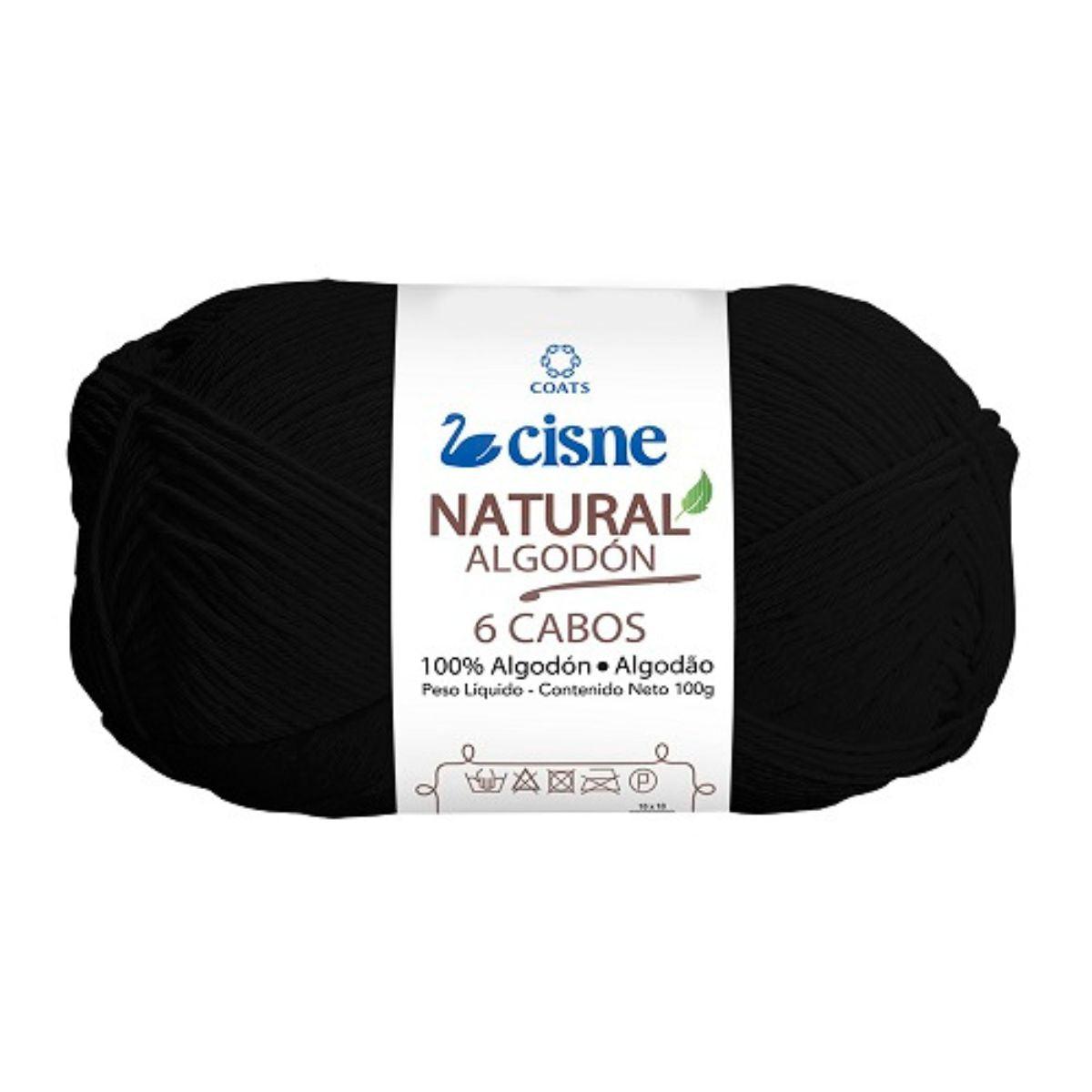Fio Cisne Natural Algodón 6 Cabos 100g com 215 metros - Palácio da Arte