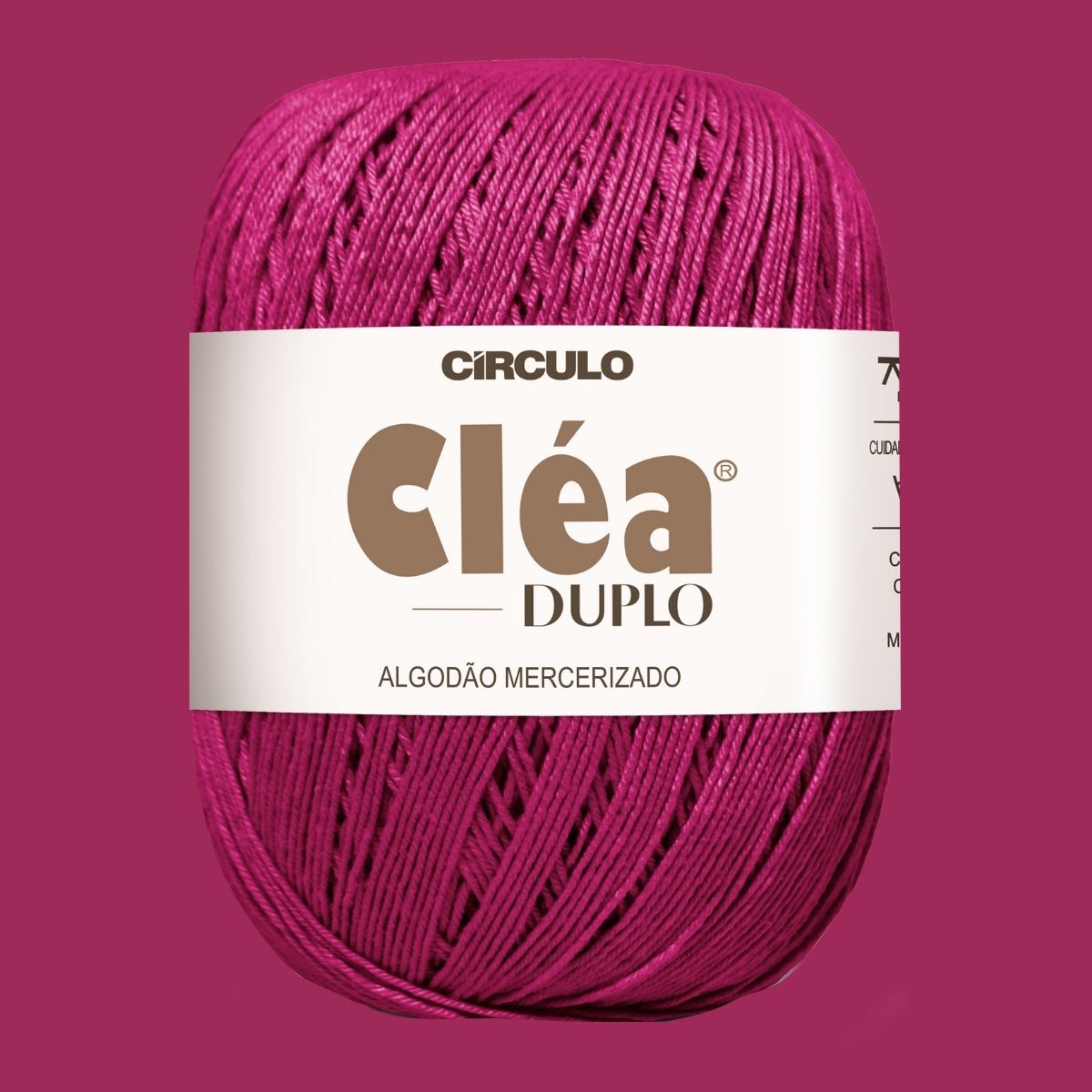 Fio de Algodão Cléa Duplo Círculo com 508m e 150g - Palácio da Arte