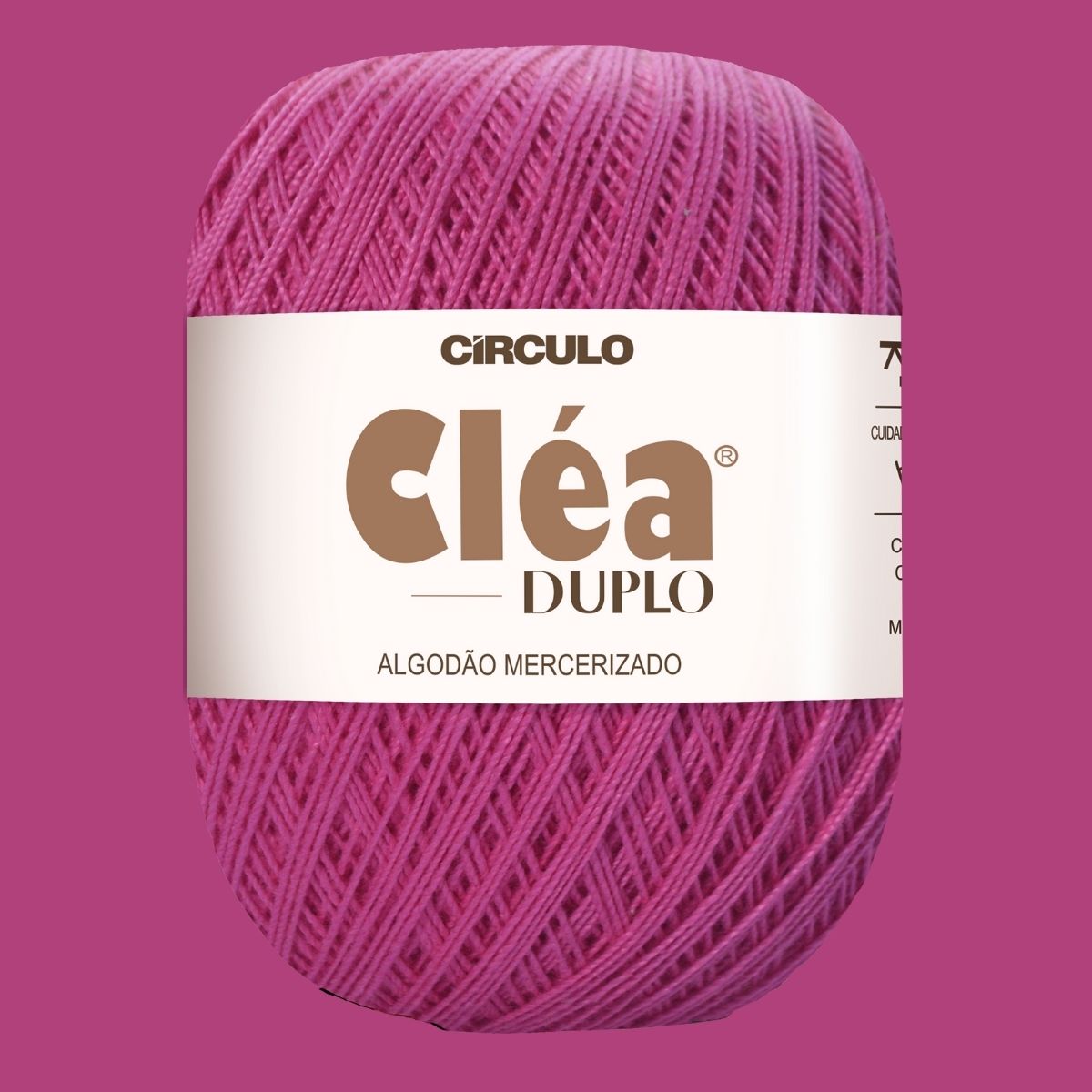 Fio de Algodão Cléa Duplo Círculo com 508m e 150g - Palácio da Arte